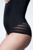 Body 119 Mesh Body Open Biust Czarne